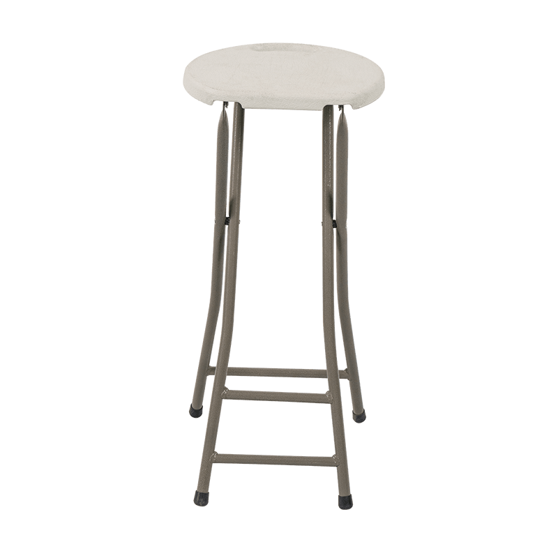 Grey Handle Foldable Camping Stool