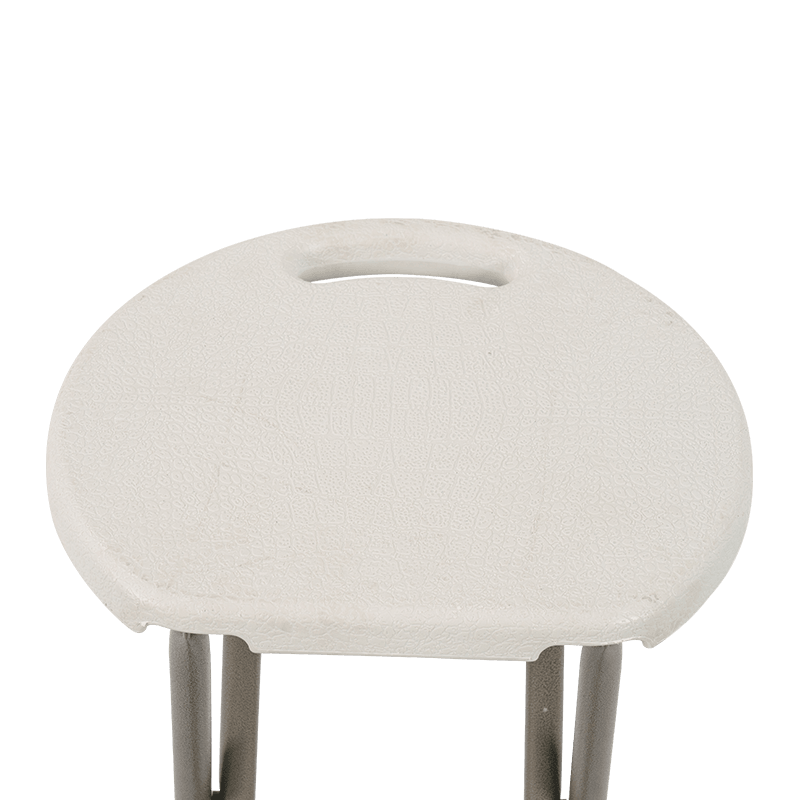 Grey Handle Foldable Camping Stool