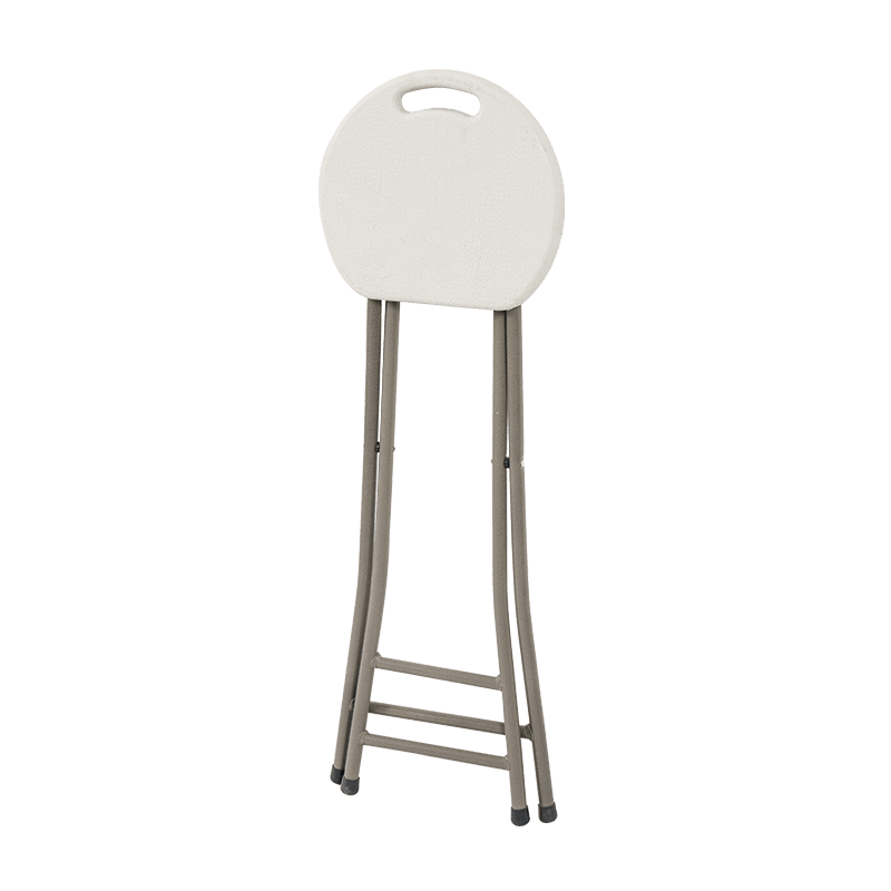 Grey Handle Foldable Camping Stool