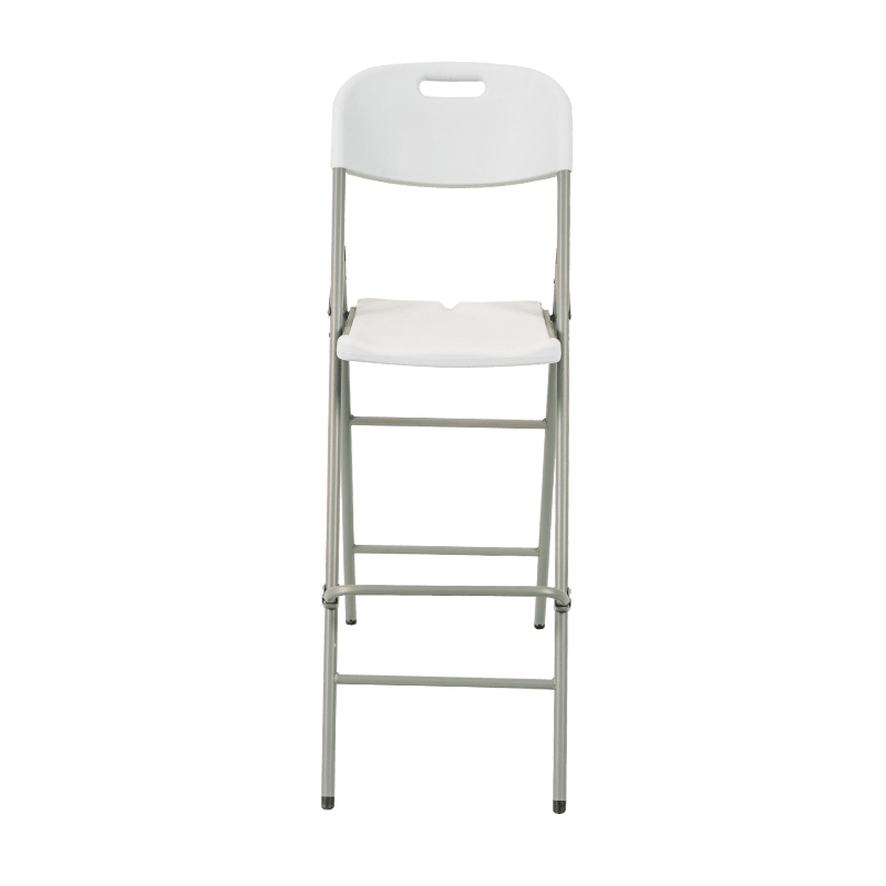 Bar Height Folding Chair With Backrest